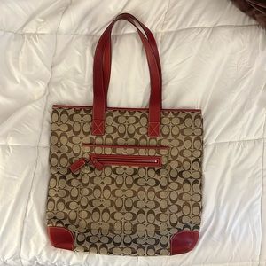 Coach Hampton Tote - rare find - rare size